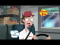 Phinéas & Ferb - Premières minutes de l'épisode avec Bruno Salomone - EXCLU Disney Channel