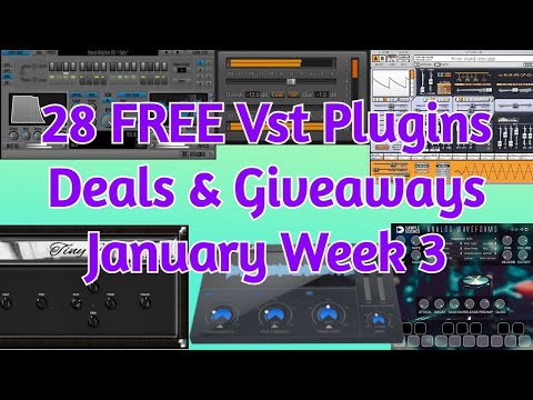 28 Best FREE Audio VST PLUGIN DEALS & Giveaways - January 2021 Week 3 - amnerhunter.com
