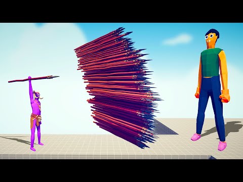 GIANT NOOB vs EVERY GOD - Totally Accurate Battle Simulator TABS