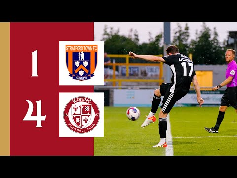 Stratford Town 1 - 4 Woking | Match Highlights