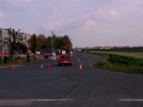 Polo 1 Clubslalom AC Lemgo Saisonfinale im Liemer Industriegebiet am 30.10.11