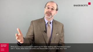 Seth T. Taube, Discusses Corporate Compliance and CFIUS