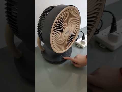 Vídeo de Ruiseñor Ventilador Sobremesa Silencioso Haya Fabrilamp