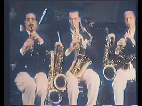 Al Bowlly & Ray Noble with Orchestra in Holland, 1933 [Colorized]