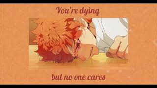 You’re dying but no one cares - Hinata Shouyou