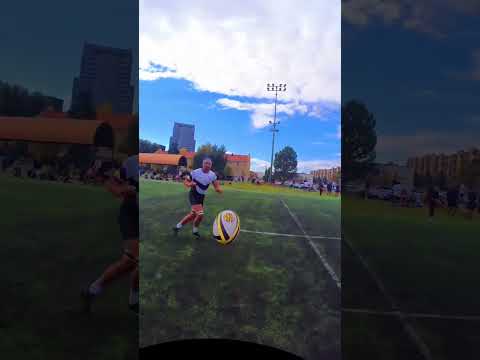 Bro got trucked so hard he did a backflip 🤯💣 #rugbyexpo #rugby #pov #sport #tackle #juke #football