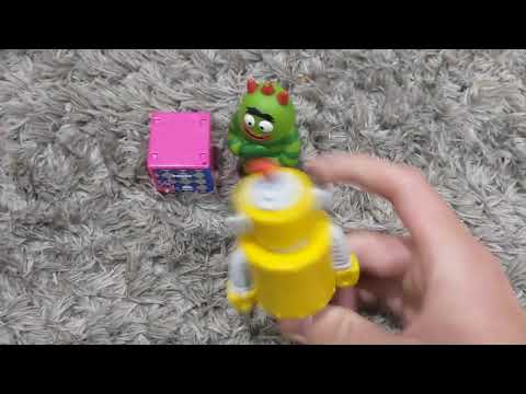 We Are The Tiny Ugly Germs (Music Video) with my Yo Gabba Gabba toys