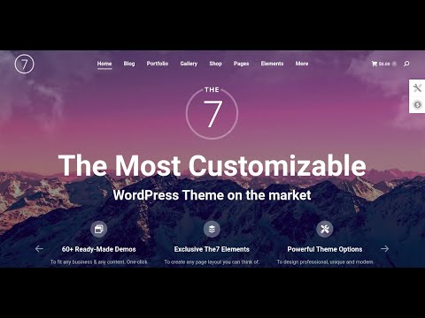 The7 WordPress Theme Installation and Demo Import- a How To Guide