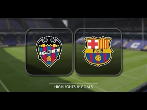 Levante vs Barcelona 5-4/ Highlights & Goal / 5/13/18