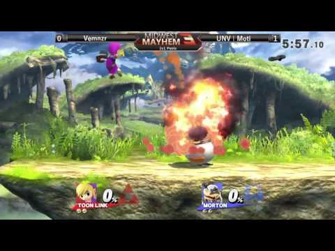 Midwest Mayhem 3 – Pools – Vemnzr (Yoshi, Toon Link) vs. UNV l Moti (Bowser Jr.)