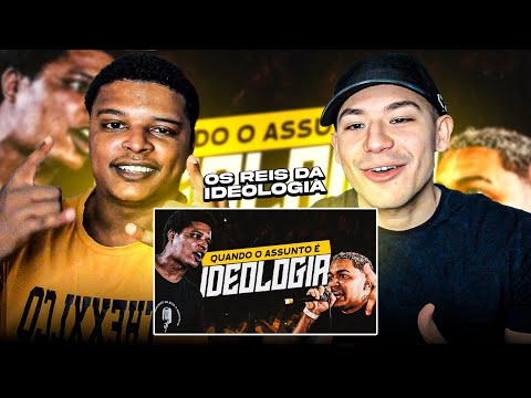 APOLLO E GRAFITEH REAGEM A 15 MINUTOS de IDEOLOGIA na BATALHA DE RIMA🧠🔥