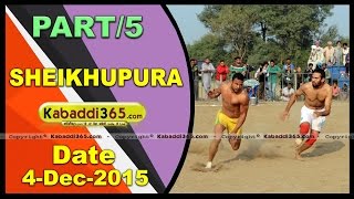 (1) Sheikhupura(Ludhiana) Kabaddi Tournament 4 Dec 2015