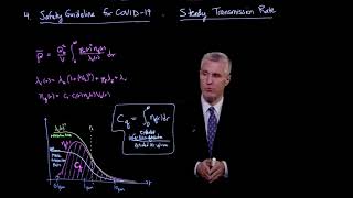 Safety guideline for COVID-19: Steady transmission rate
