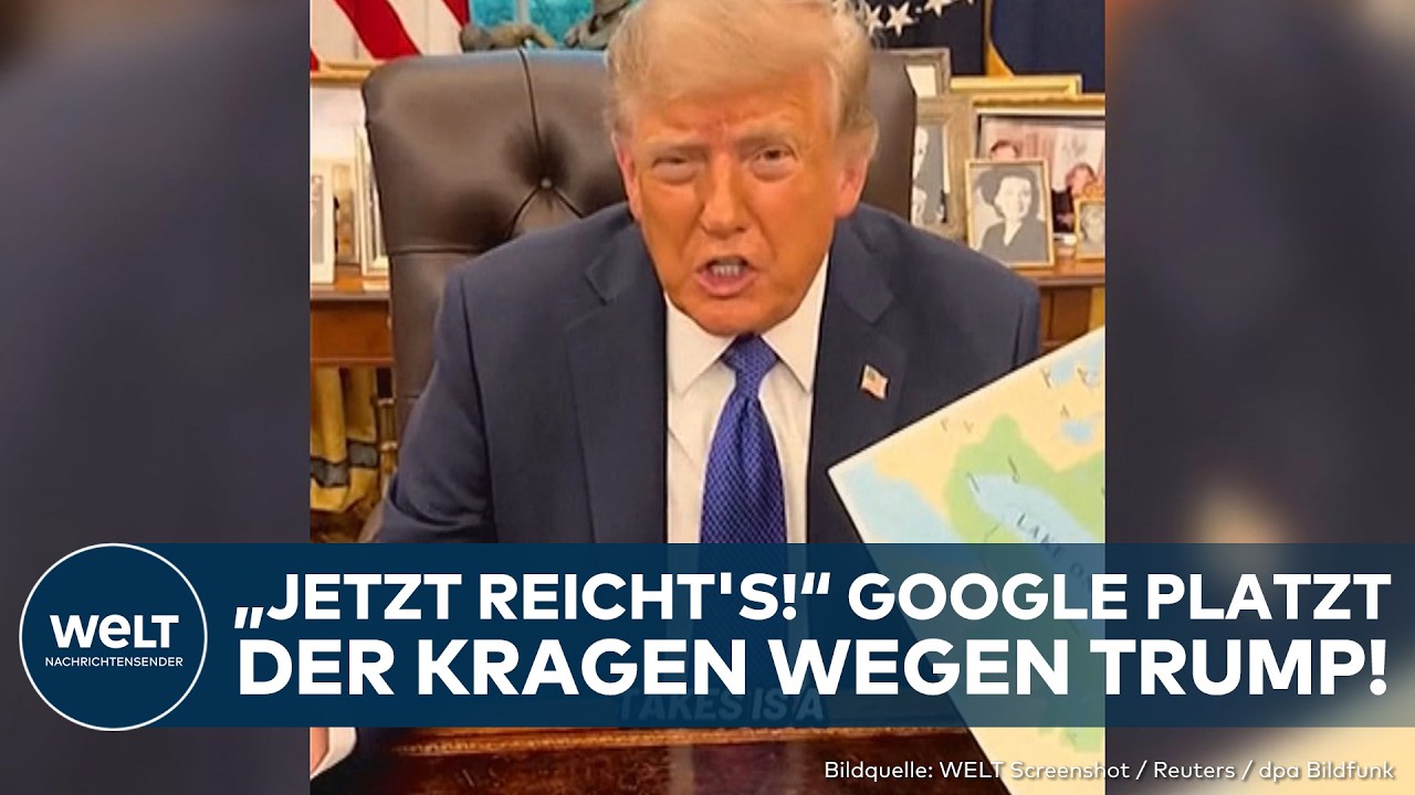 USA: "Jetzt reicht's!" -  Trumps bizarrer Plan scheitert an Google