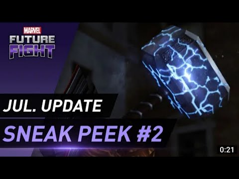 [MARVEL Future Fight] Sneak Peek #2 ~ Uniforme Jane Foster "Mighty Thor"