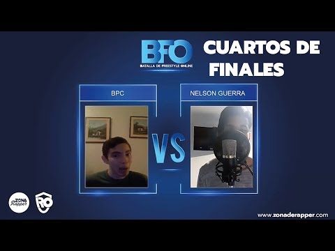 BPC VS NELSON GUERRA - BFO LA BATALLA DE FREESTYLE ONLINE - CUARTOS DE FINALES