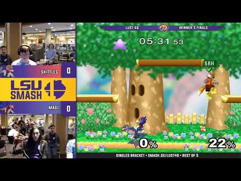 LUST 46 Open WF - Skittles (Fox) vs Magi (Falco)