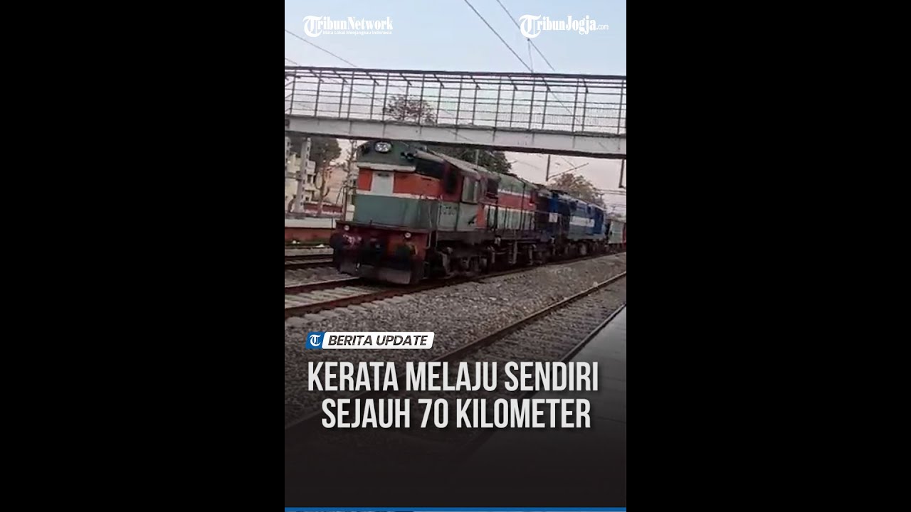 KA INDIA MELAJU TAK TERKENDALI TANPA MASINIS SEJAUH 70 KILOMETER