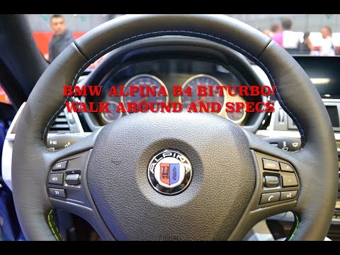 BMW Alpina B4 BiTurbo 2016! Walk around and Specs!