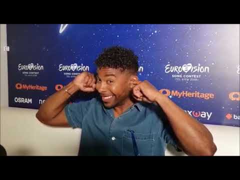2019 Eurovision Song Contest - Interview with John Lundvik (Sweden)