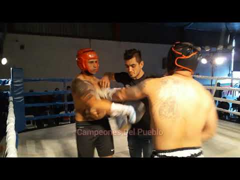 🥊Ramon Lopez Vs Lean Palacios - KICK BOXING - AMATEUR - Campeones Del Pueblo - Siempre Humilde