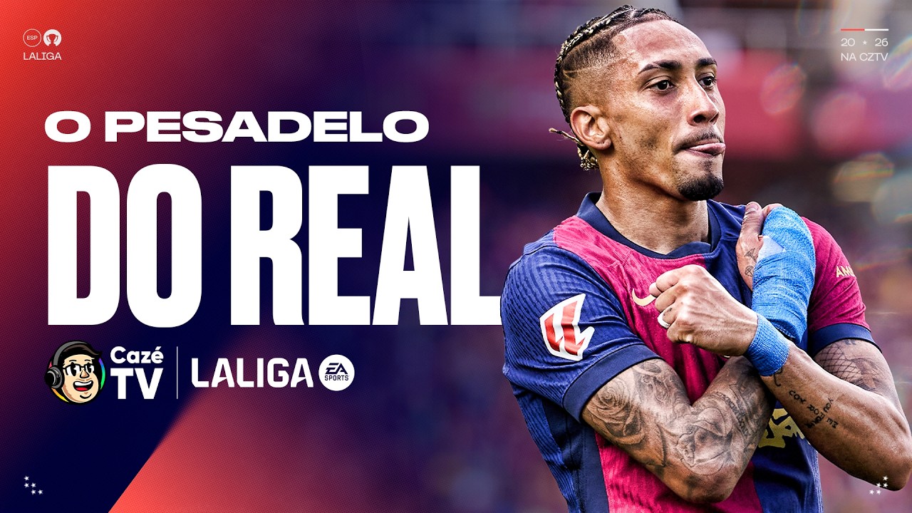 RAPHINHA DESTRUINDO O REAL MADRID!