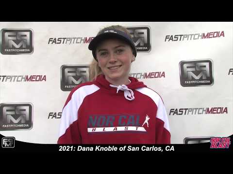 2021 Dana Knoble Catcher and Third Base Softball Skills Video - Norcal Blast
