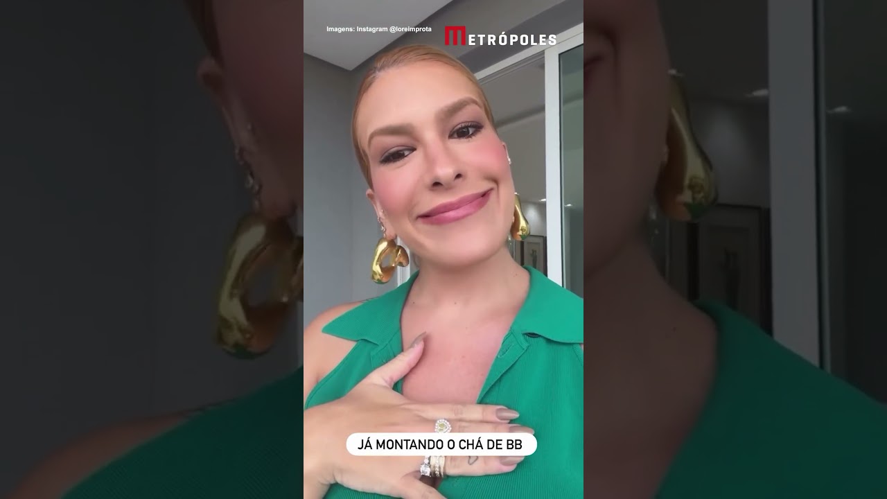 Lore Improta prepara chá de bebê onde vai revelar o nome do filho