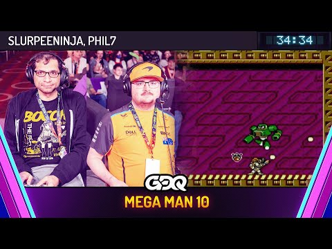 Mega Man 10 by Slurpeeninja and Phil7 in 34:34 - Awesome Games Done Quick 2025