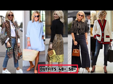 ROPA DE MODA PARA MUJER | Outfits MODERNOS PARA DAMA 40,50 AÑOS TENDENCIAS EN ROPA DE SEÑORA