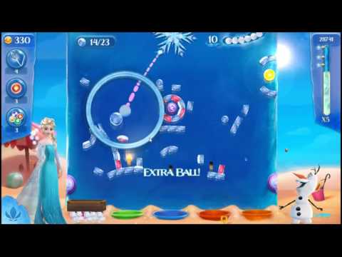 Frozen Free Fall: Icy Shot Bonus Level 85-4 ☃☃☃