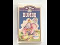 Opening To Dumbo 1996 VHS