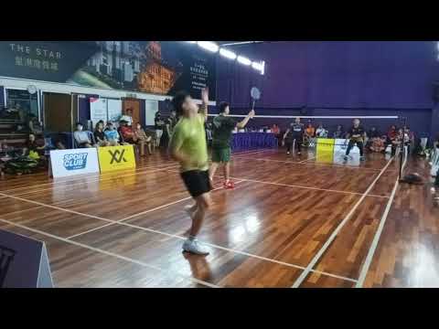 Badminton RoundRobin IPGMY GrandFinal Men's Amature - Wei Han / Chee Keong Vs Haziq / Rahmadhani