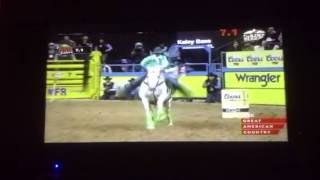 Round 2 NFR Barrel Racing 2013