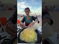14 Yo Girl Making Omelette At Chennai Marina Beach