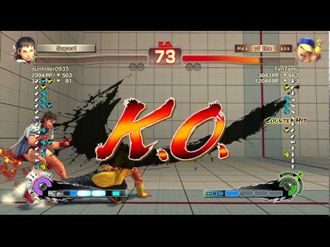 USFIV~ Yun (FenTamu) vs.  Sakura (dunhiller0935) HD