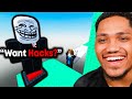 Trolling With ADMIN On Slap Tower