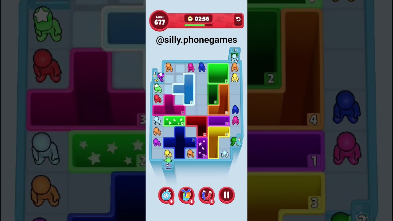 Drop Away Level 677 Walkthrough Solution