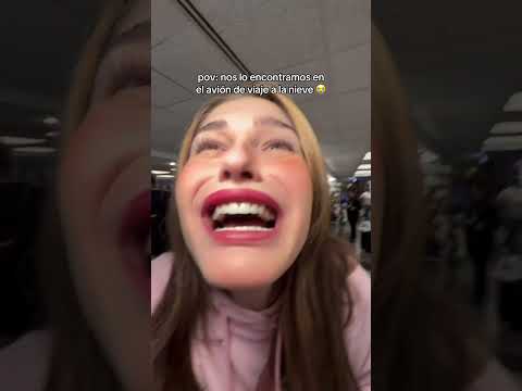 Nos lo encontramos de viaje a la nieve ￼