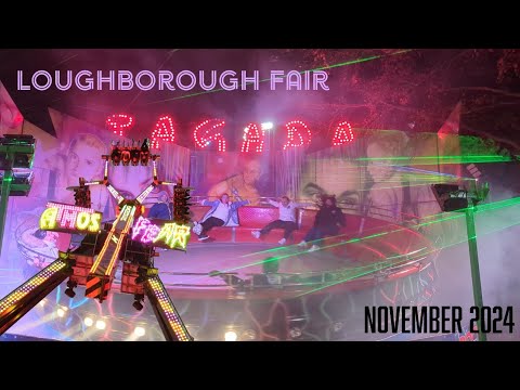 Loughborough Fair Vlog November 2024 - My First Ever Street Fair!