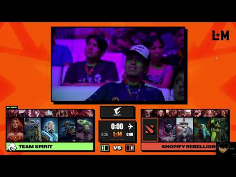 (Dota2) Team Spirit Vs Shopify Rebellion (Game 3 QF Upper Bracket  Highlights Lima Major 2023)
