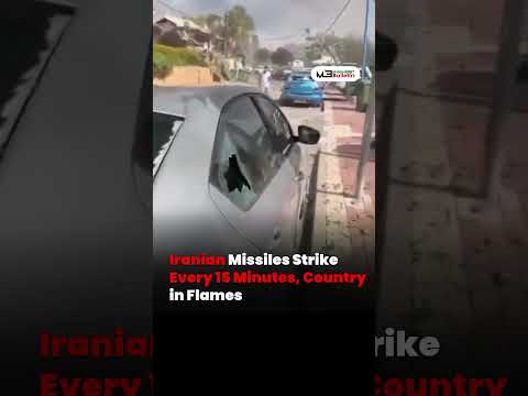 Iran Missile Attacks Intensify on Israel as Sirens and Air Defenses Activate