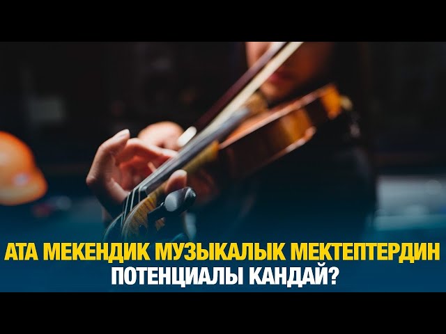 Ата мекендик музыкалык мектептердин потенциалы кандай?