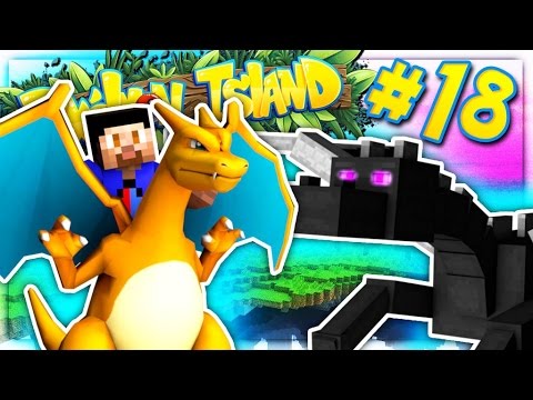 BATTLING THE ENDER DRAGON - PIXELMON ISLAND SMP #18 (Pokemon Go Minecraft Mod)