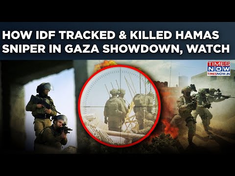 How IDF Tracked & Killed Hamas Sniper In Gaza Showdown| Watch Terrorists' Vehicle Engulfed In Flames