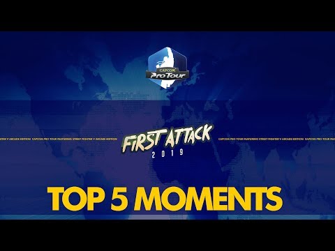 SFV: TOP 5 MOMENTS - FIRST ATTACK 2019 - CPT 2019
