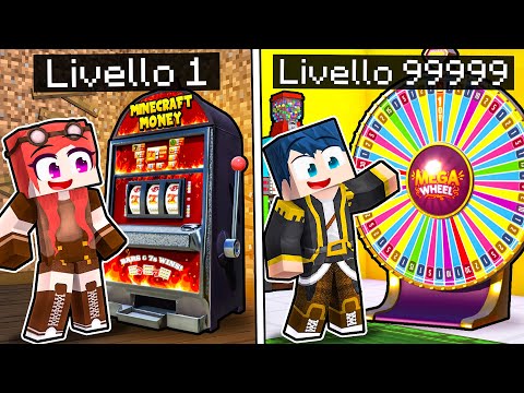 CASINÒ DA 1€ VS CASINÒ DA 1.000.000€! - MINECRAFT