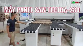 Máy cắt ván gỗ cao su ghép Tectra-280 | Panel saw có sẵn phần mềm tính toán tối ưu!