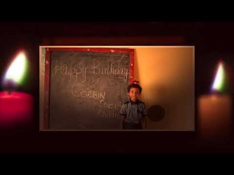 Dear Corbin - Happy Birthday!