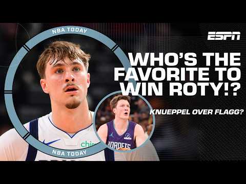 Will Kon Knueppel or Cooper Flagg be the Rookie of the Year?!